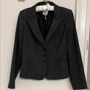 Halogen Charcoal Blazer and Slacks